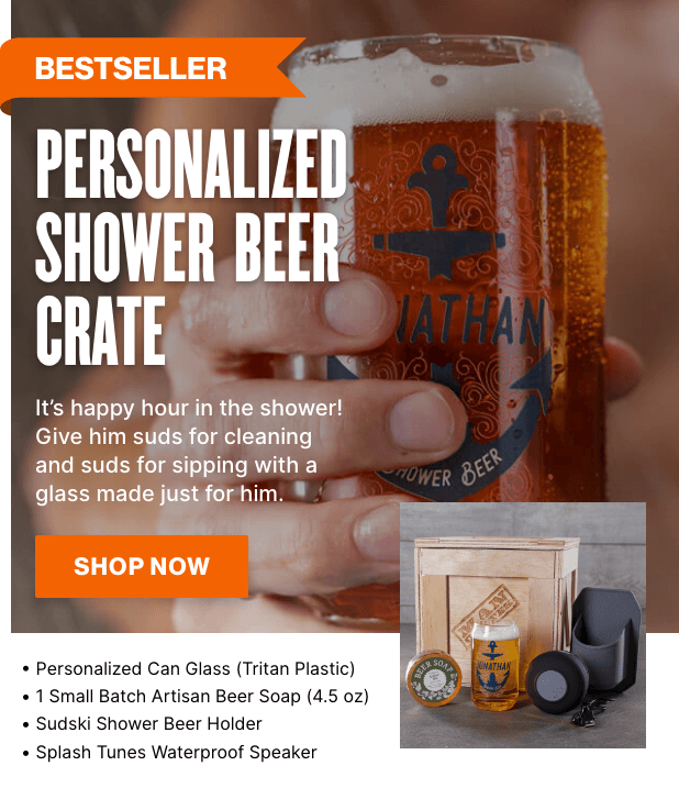 Personalized Beer Aficionado Crate