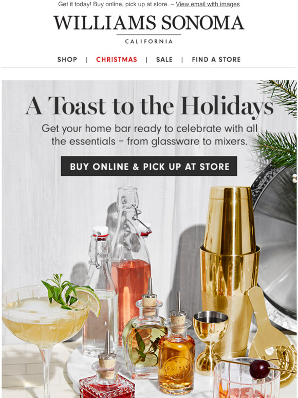 West Elm Holiday drink guide what to sip for every occasion Milled