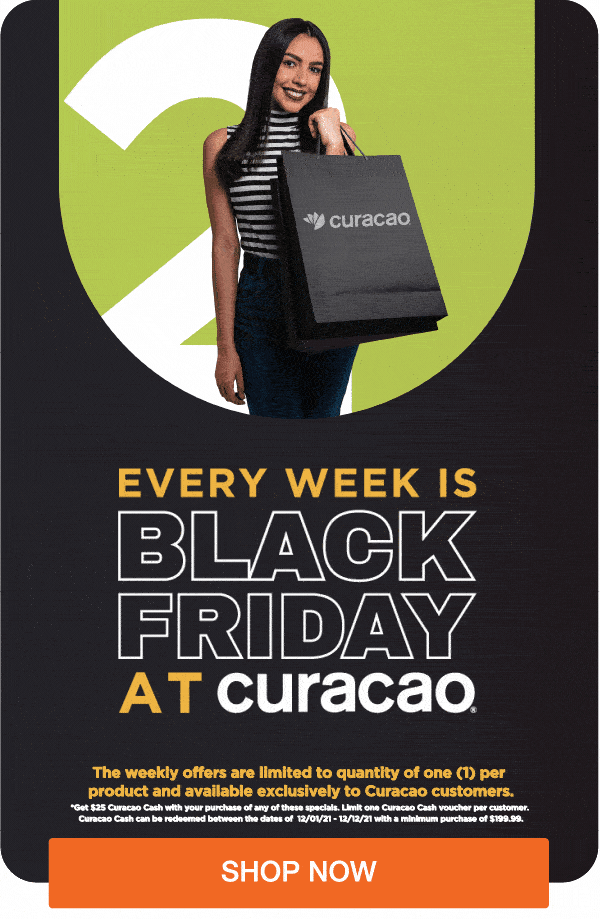 Curacao New Black Friday Deals available every week! Milled