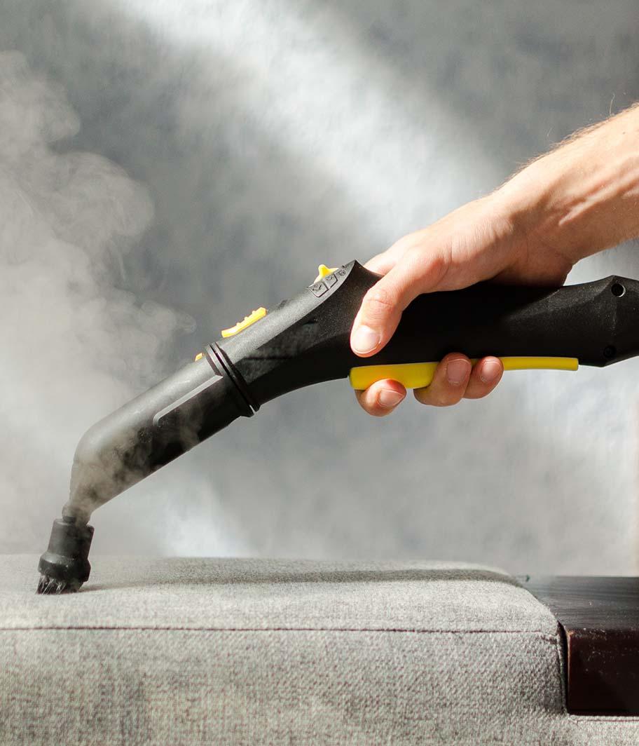 Limpieza a vapor