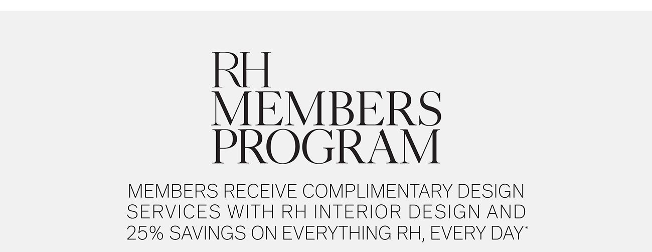 Restoration Hardware Inspired Design. Endless Possibilities. RH