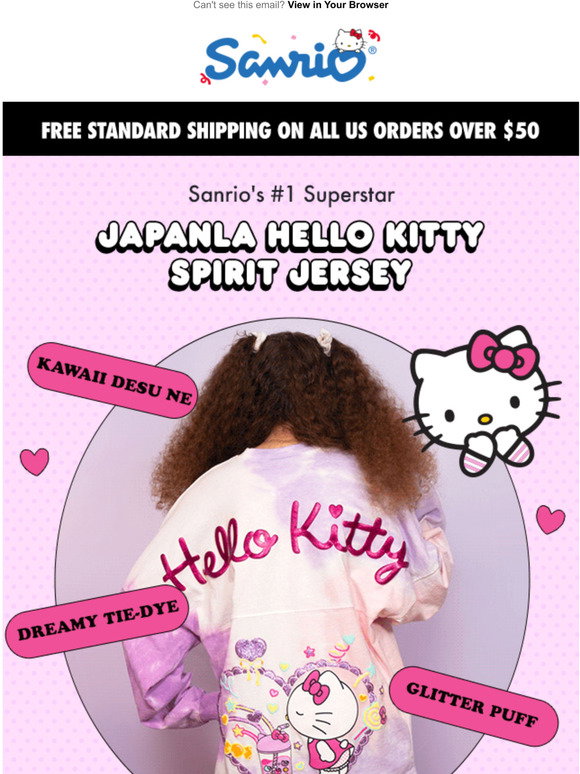 hello kitty spirit jersey
