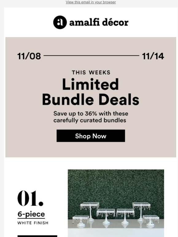 Cake Stand Sets   Up to 35% Off