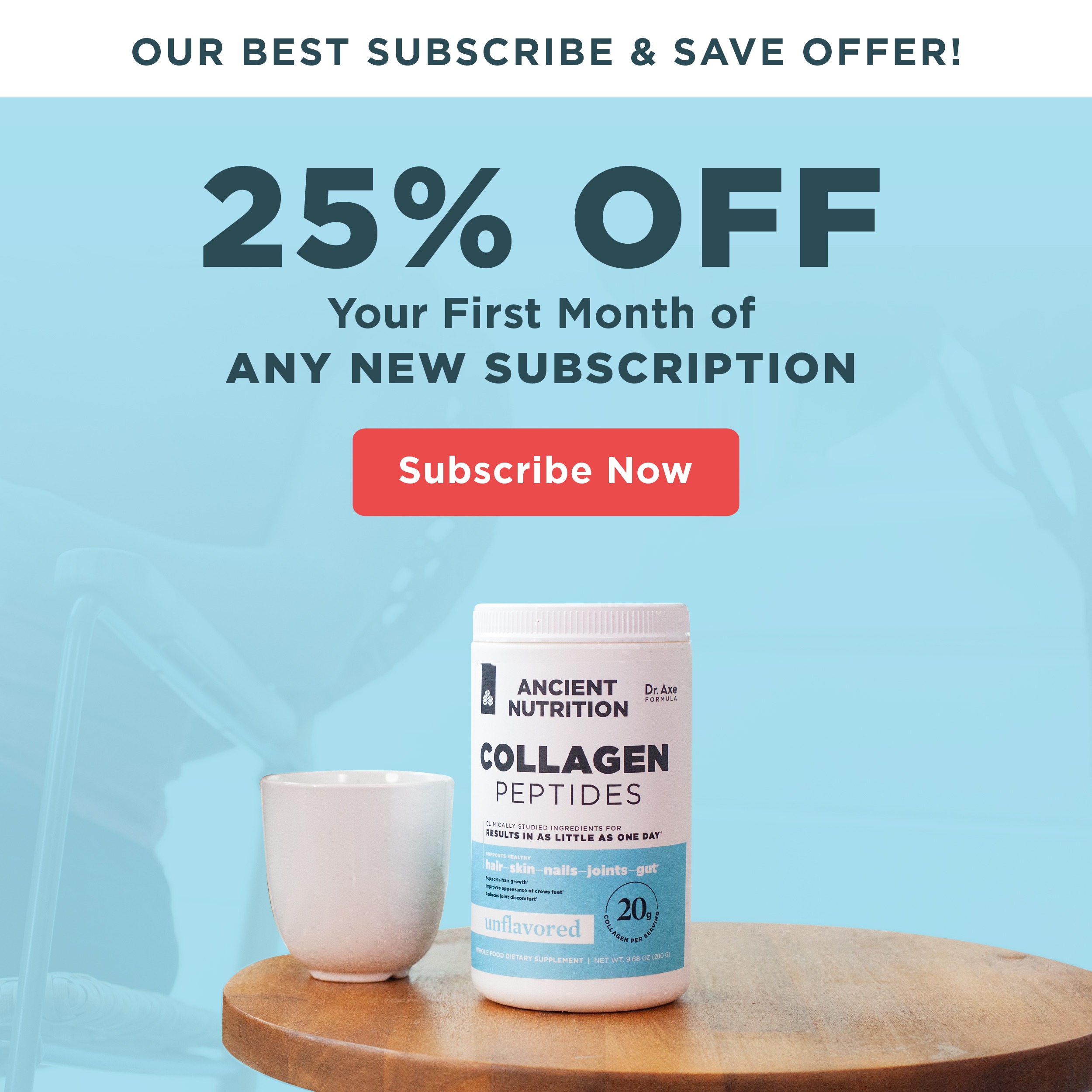 Ancient Nutrition Dr. Axes 6 immune systemfocused supplements Milled