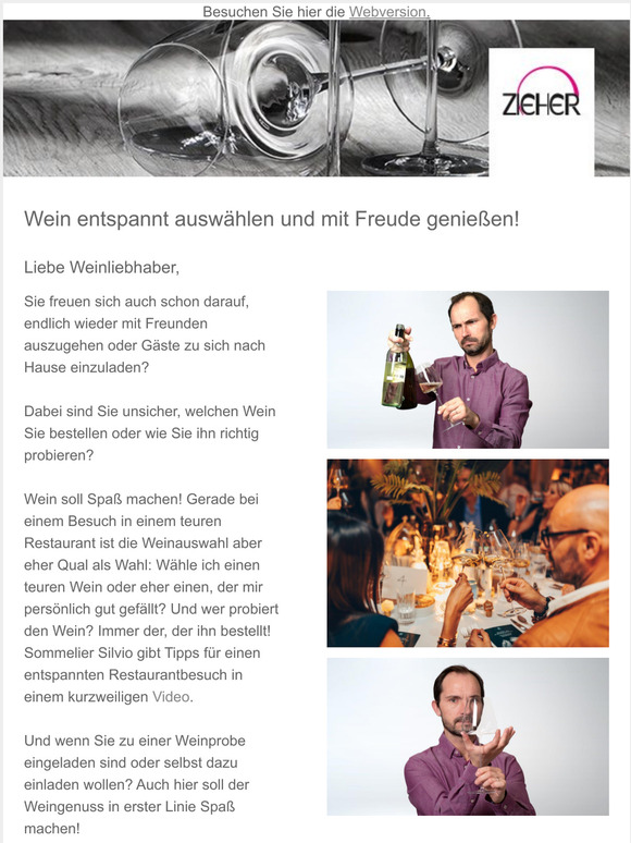 Endlich wieder ins Restaurant Tipps zur Weinauswahl von Top-Sommelier Silvio Nitzsche