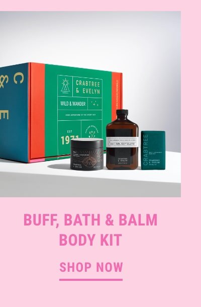 Buff, Bath & Balm Kit