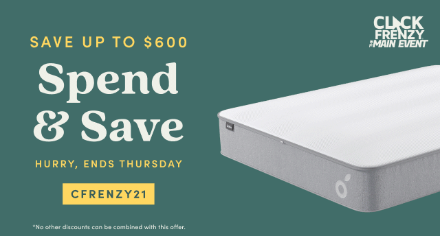 Click Frenzy | Save up to $600 sitewide