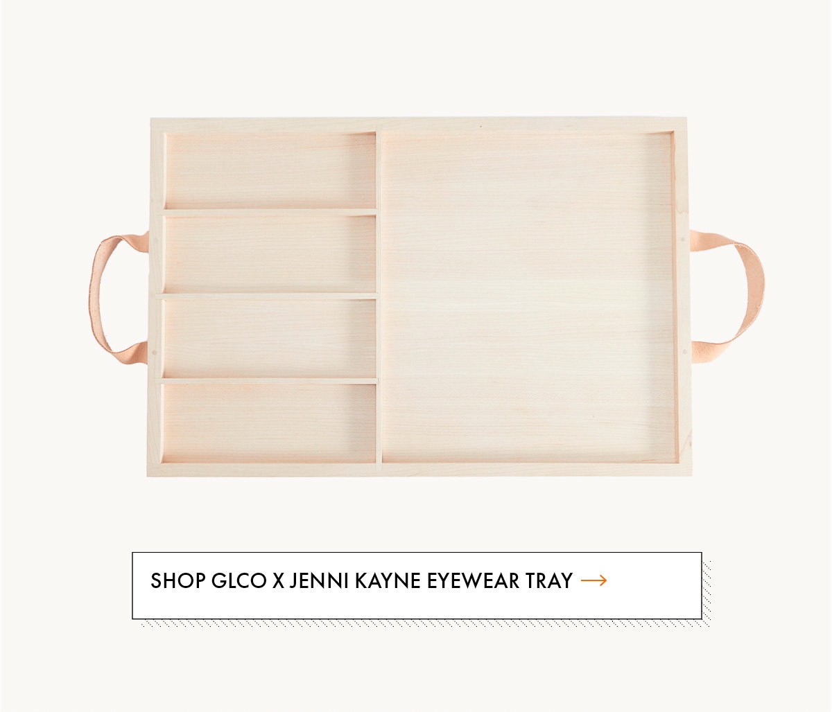 GLCO x Jenni Kayne Eyewear Tray