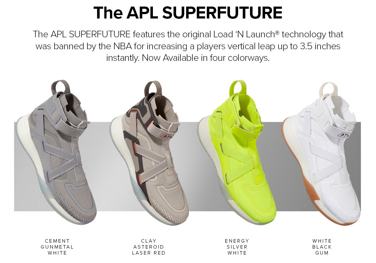 Athletic Propulsion Lab APL Men's SuperFuture Basketball Shoes, Pristine,  US 14