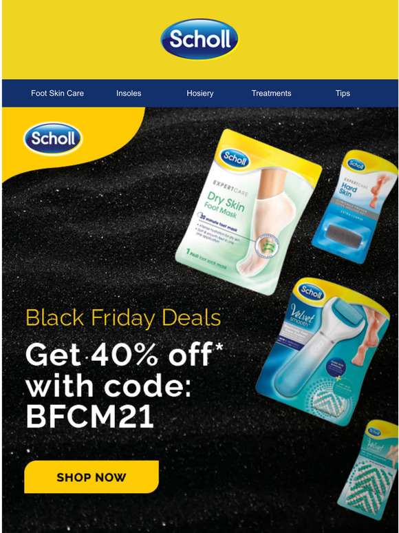 Black Friday Deals - Get 40% off*