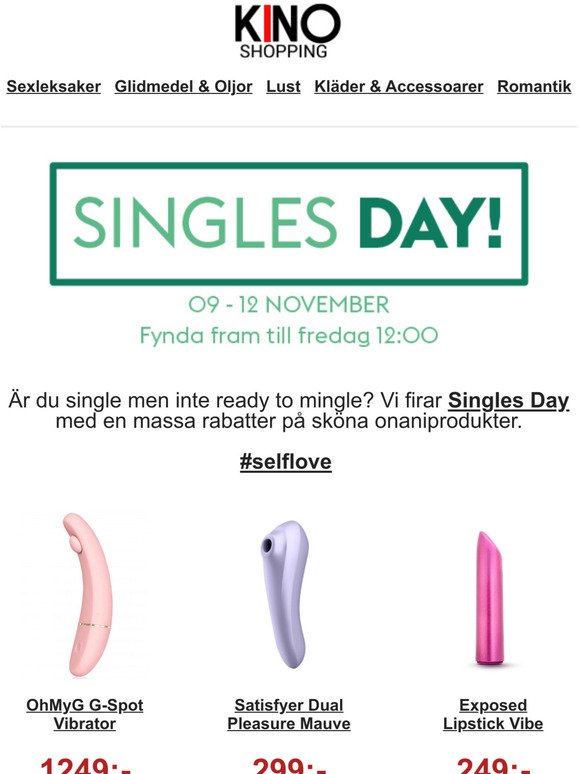 Singles Day MANIA!