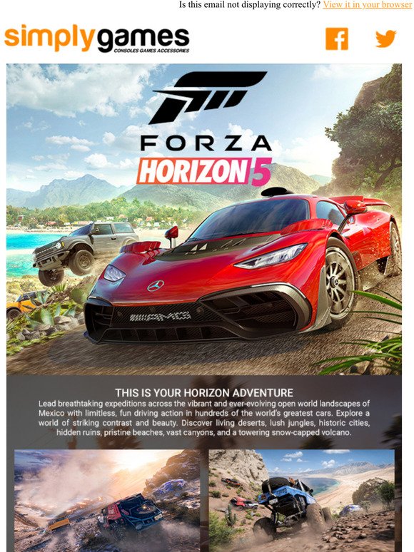 Forza Horizon 5 Available Now!