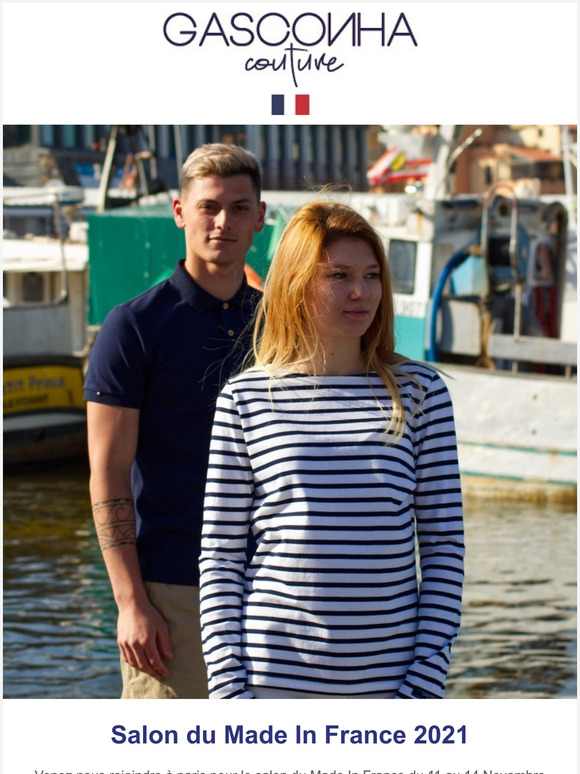 Visitez-nous au salon du Made in France avec notre collection Gasconha Couture