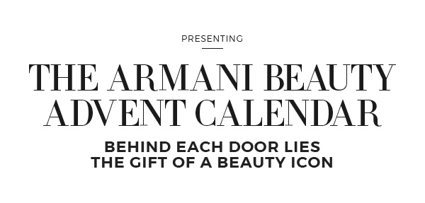 armani beauty advent calendar