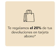 Tus devoluciones en tarjeta abono