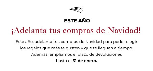Adelanta tus compras de Navidad