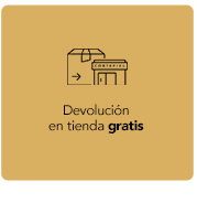 Devolución en tienda gratis