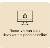 Tienes hasta 30 días para devolver tus pedidos online