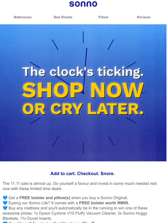  These 11.11 deals expire tomorrow!
