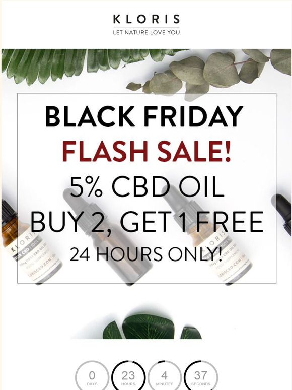 Flash Sale - 5% CBD Oil