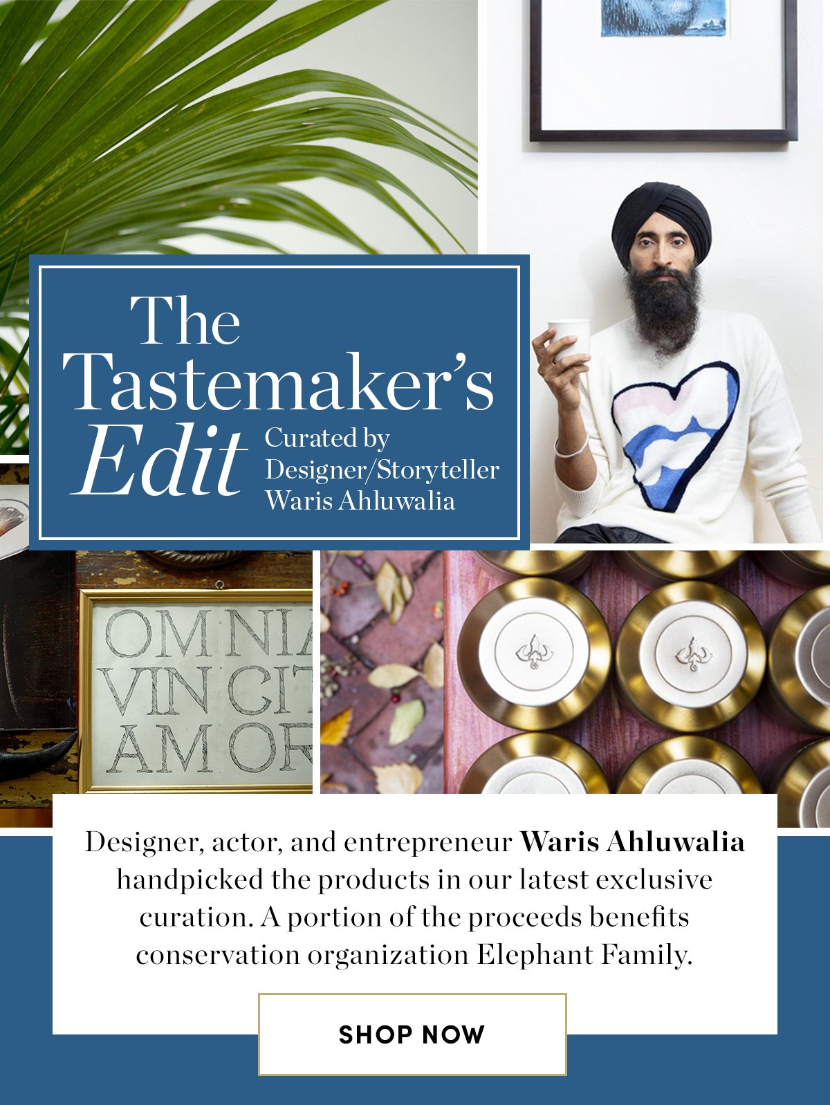 Waris Ahluwalia Felt a 'Philosophical Disconnect' Brewing with His Fashion  Brand, So He Turned to Tea | by Kickstarter | Kickstarter Magazine | Medium