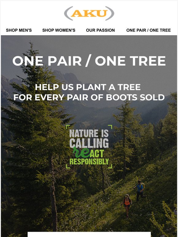 A Tree Planted for Every Pair of Boots Sold? You Bet! 