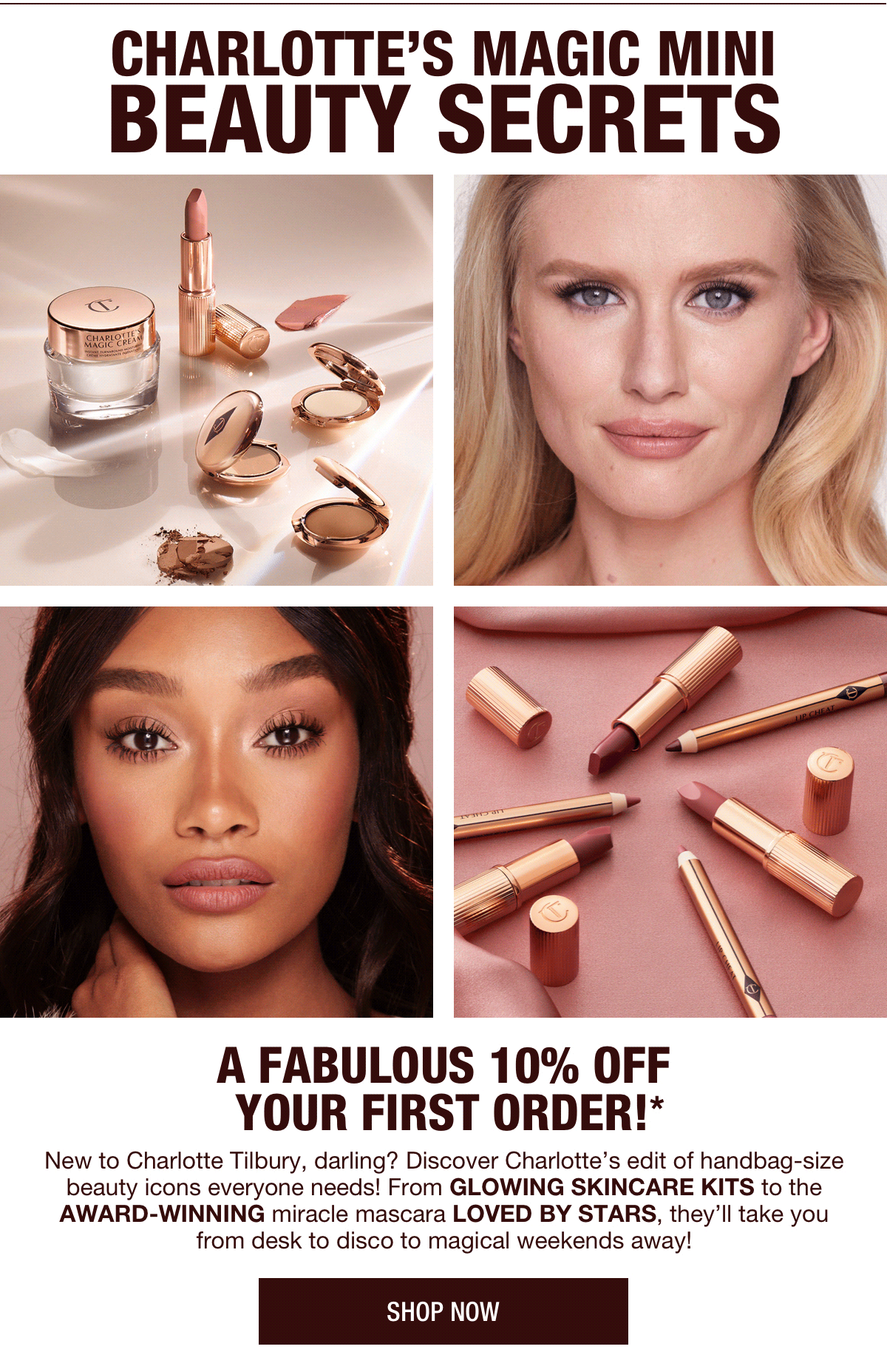 charlotte tilbury 10 percent off code