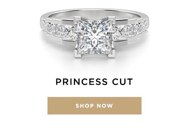 Cinderella staircase princess cut engagement deals ring