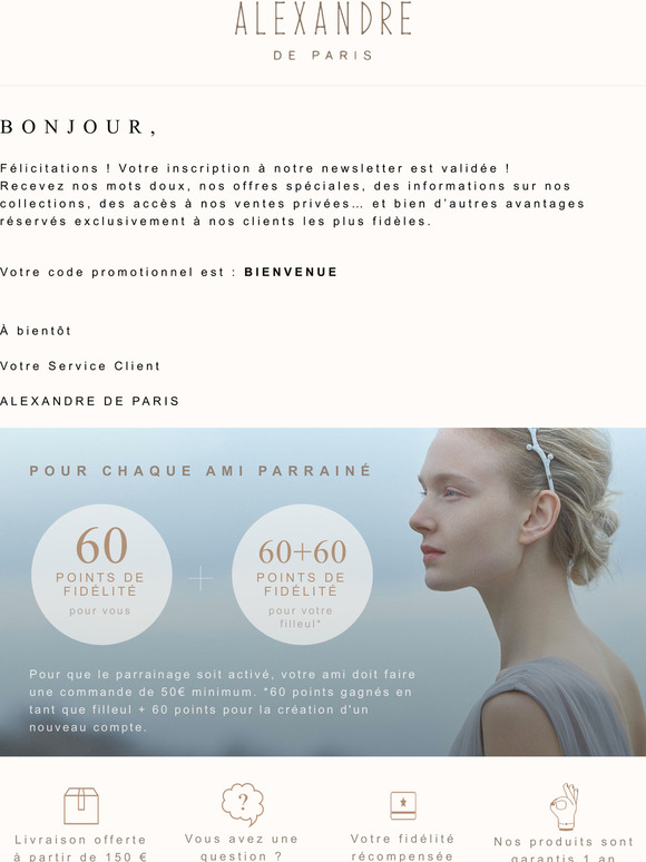 Succs de confirmation de votre abonnement  la newsletter
