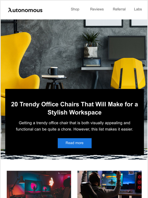 Autonomous: 20 Trendy Office Chairs That Will Make for a Stylish ...