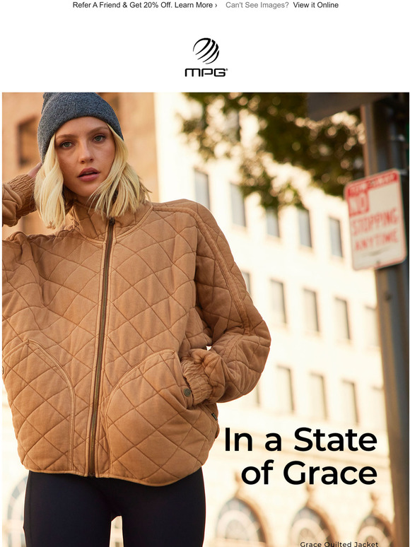 MPG Sport Say Grace and Your Quilted Jacket Prayers Will Be Answered