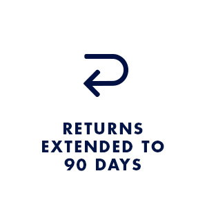 RETURNS EXTENDED TO 90 DAYS