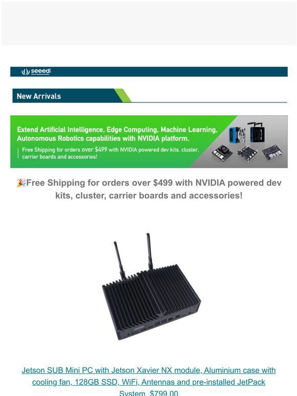 Seeed Development Limited Meet New Jeston Mini Pc Series With All