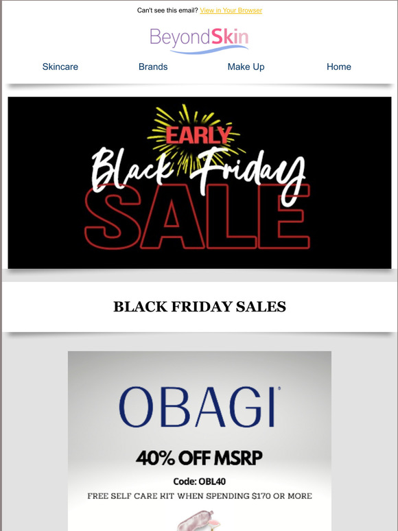 Site Wide Black Friday Sales + Gift