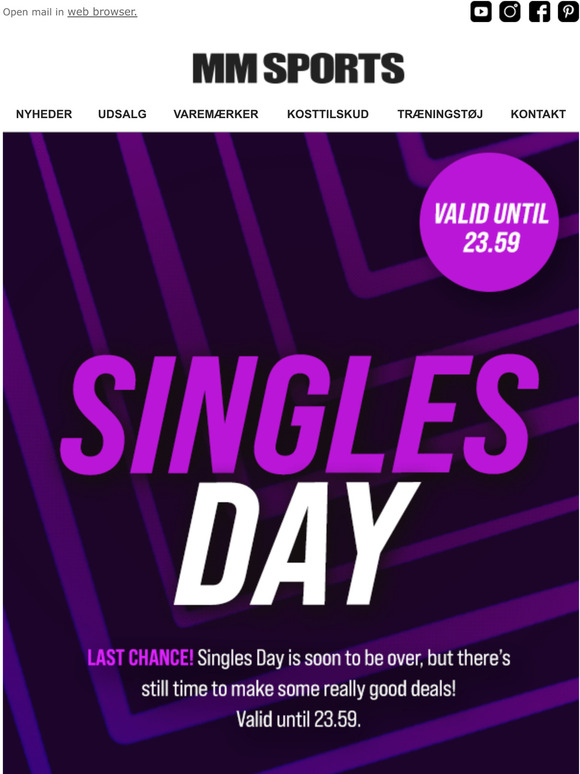  LAST CHANCE! Singles Day is soon to be over