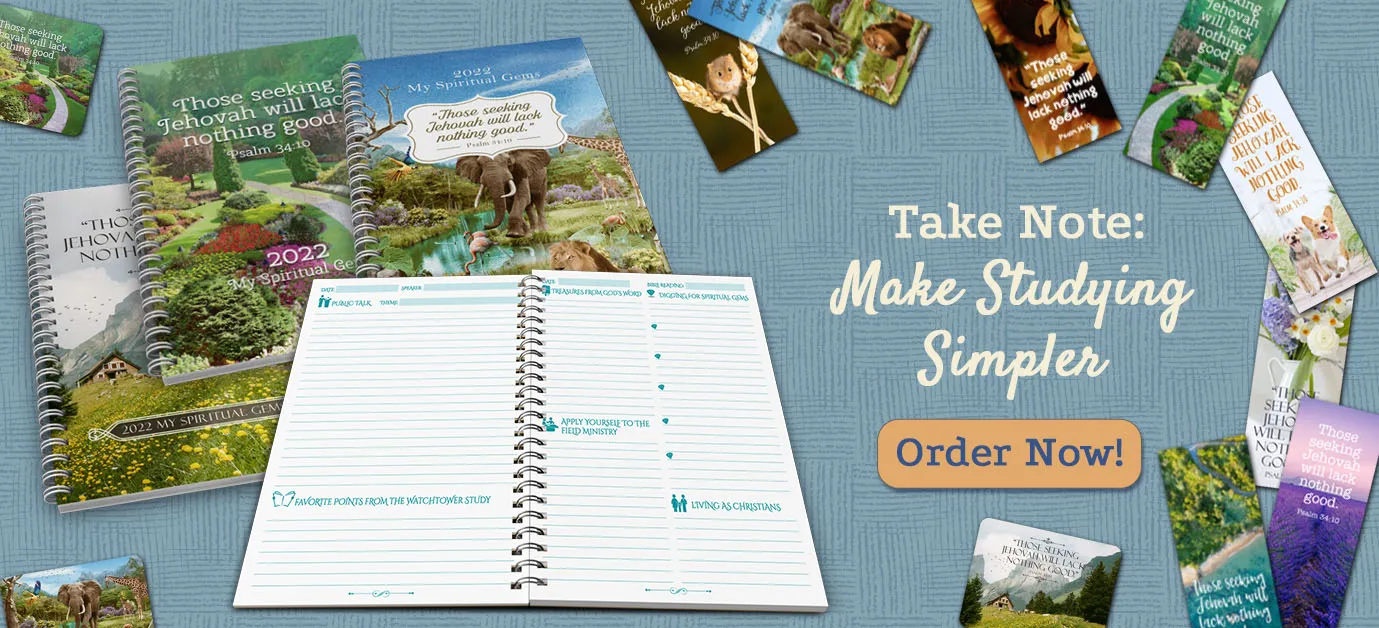 notebooks and bookmarks