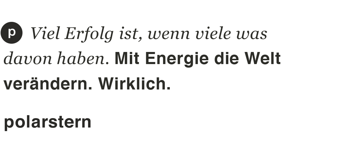 Polarstern-Energie: So Geht Energiewende In Wirklich. | Milled