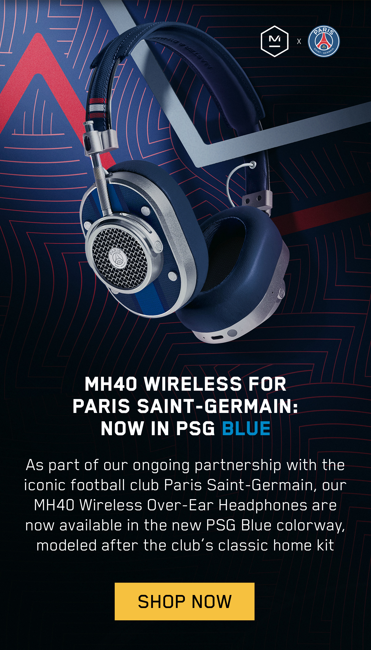 Master Dynamic UK Introducing The Paris Saint Germain MH40