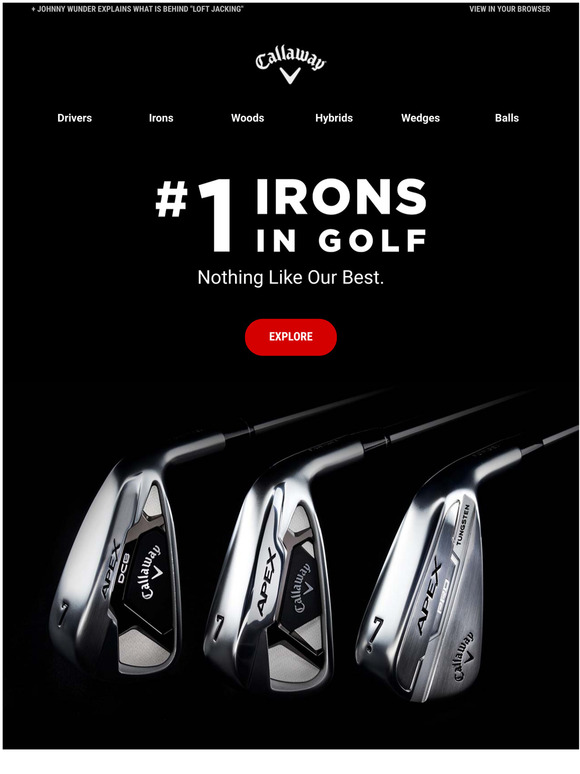 Callaway Golf Try Our Redesigned Iron Selector Tool Milled