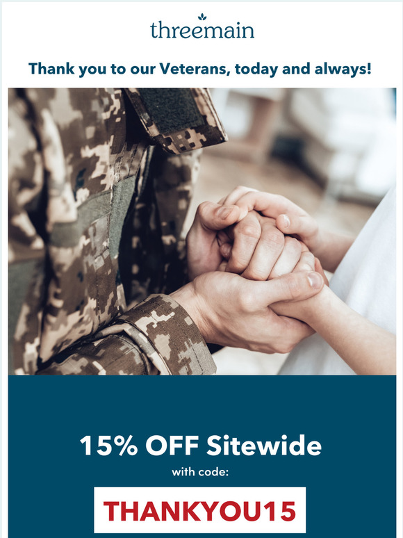 Honoring our Veterans Today and Everyday!
