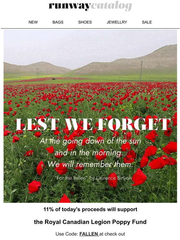 LEST WE FORGET