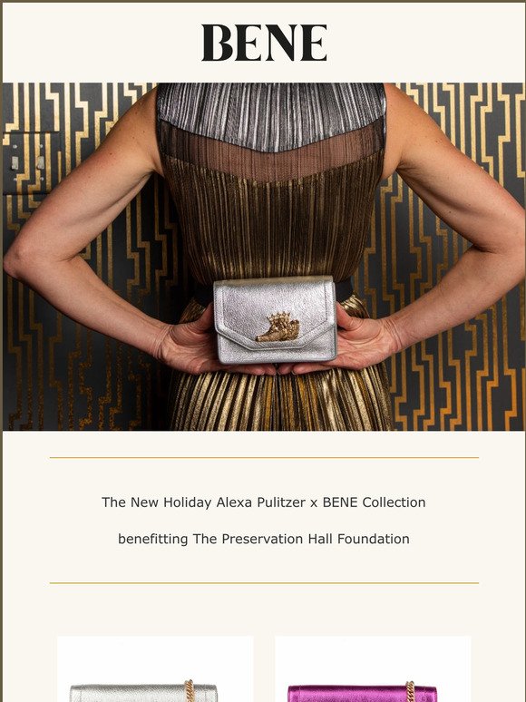 INTRODUCING THE NEW ALEXA PULITZER x BENE HOLIDAY COLLECTION