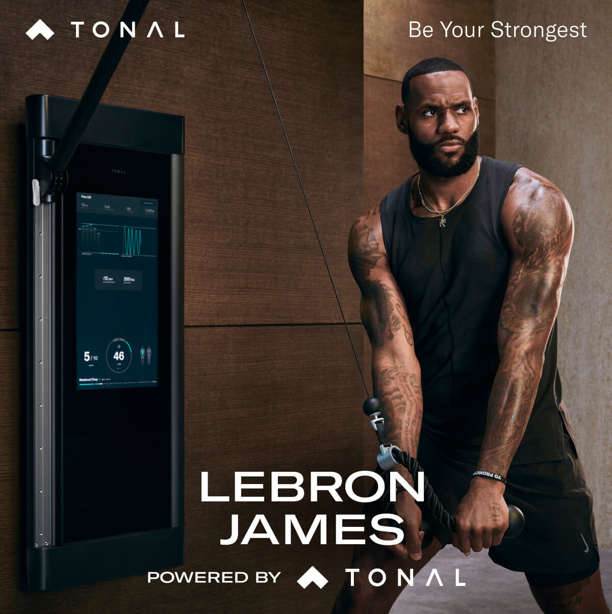 lebron james tonal