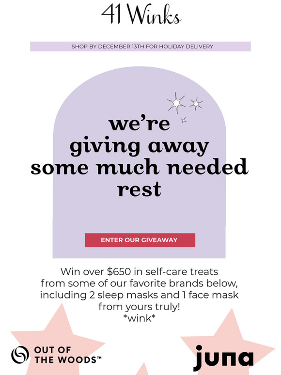 click for a major self-care giveaway