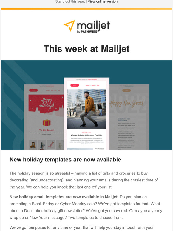 Tis the season for cool emails