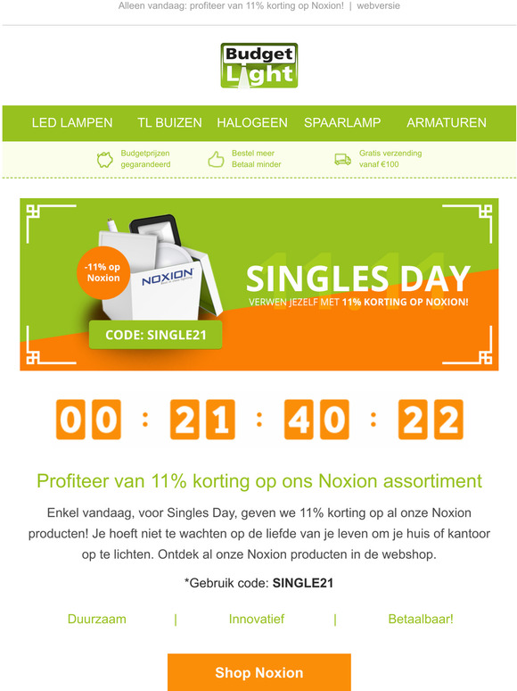 Het is Singles Day!
