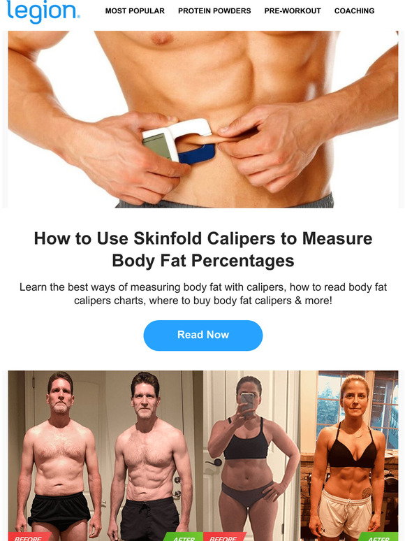 How to Use Skinfold Calipers to Measure Body Fat Percentage, Legion
