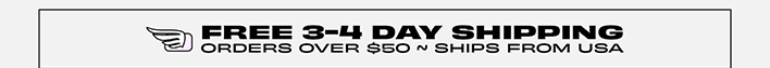 Free Express Shipping $50+