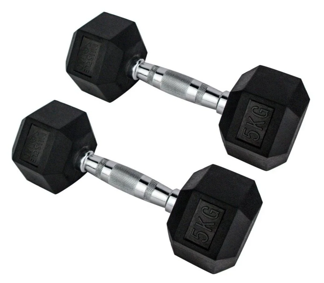 Image of MuscleSquad Hex Dumbbells