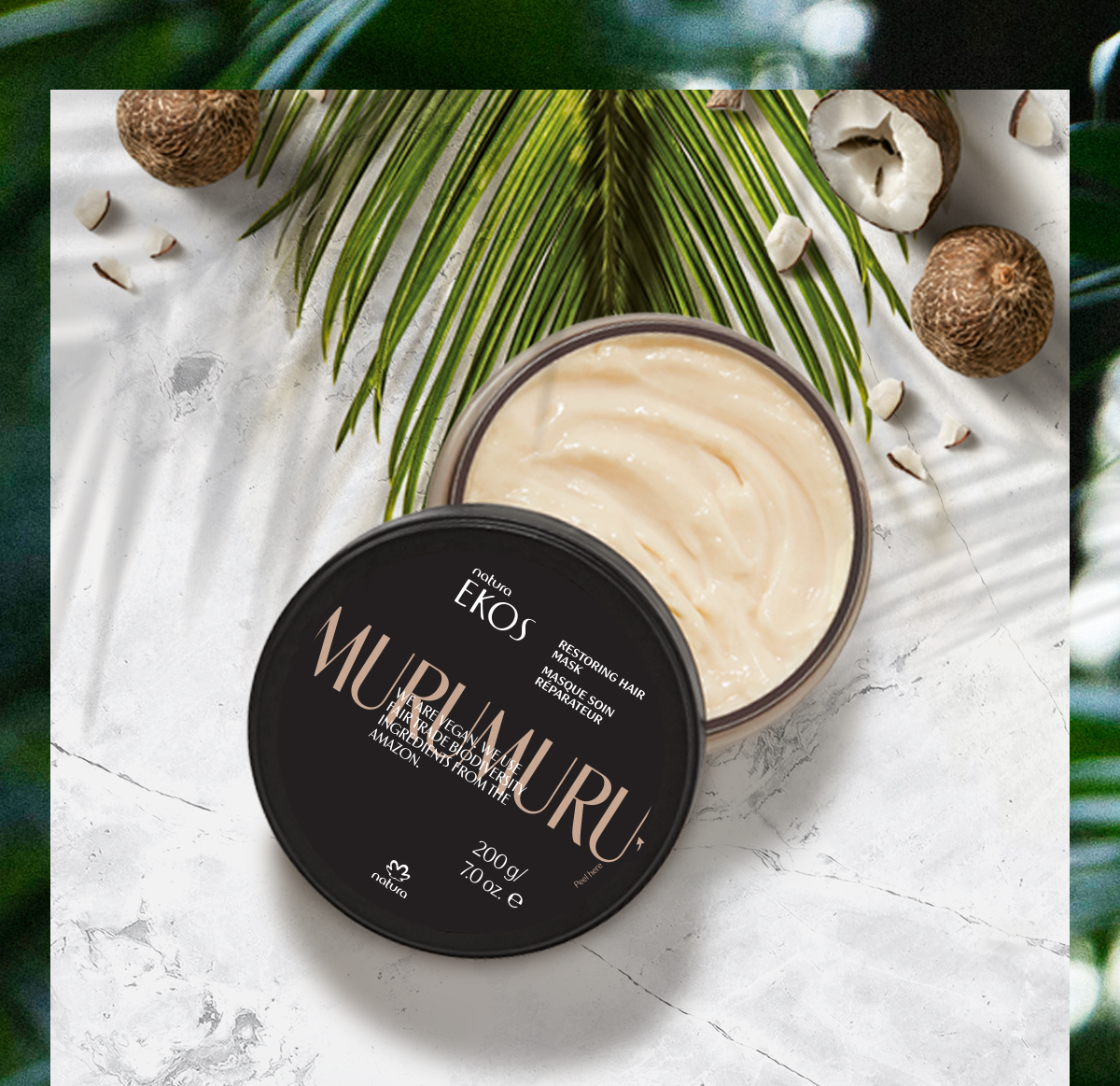 Natura Brasil (US): FAQ Friday: Murumuru Restoring Hair Mask! | Milled